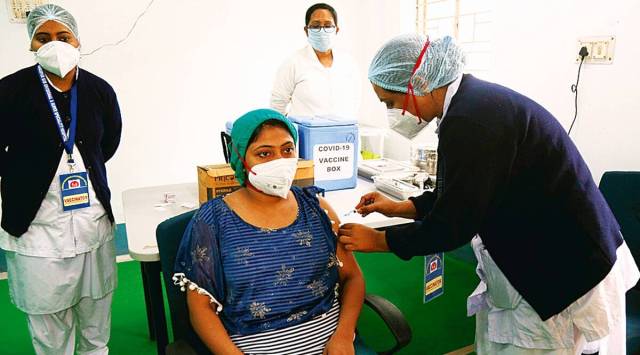 “The Centre has confirmed that a thorough consultation on our demand for booster doses will be held with the experts soon. I was told that directions common for all states will then be issued accordingly,” Bommai said. (File)