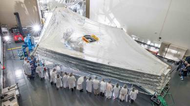 JWST test sunshield