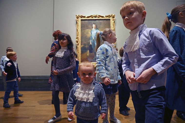 Thomas Gainsborough, The Blue Boy, Thomas Gainsborough The Blue Boy, Thomas Gainsborough exhibition,