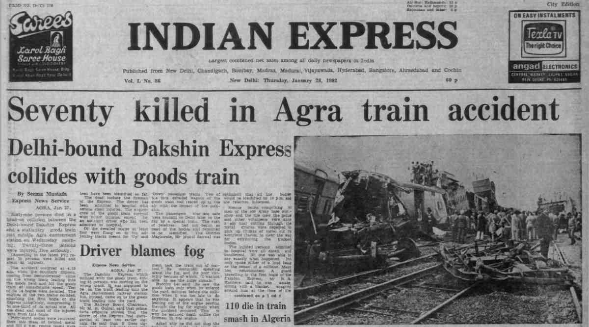 Train Accident, CJI On Judges, Indo-Pak Talks, India-Pakistan talks, train accidents, Chief Justice of India CJI, Indian express, Opinion, Editorial