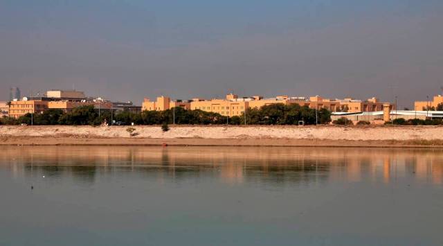 The area is home to diplomatic missions and the seat of Iraq's government. (AP Photo/Khalid Mohammed, File)