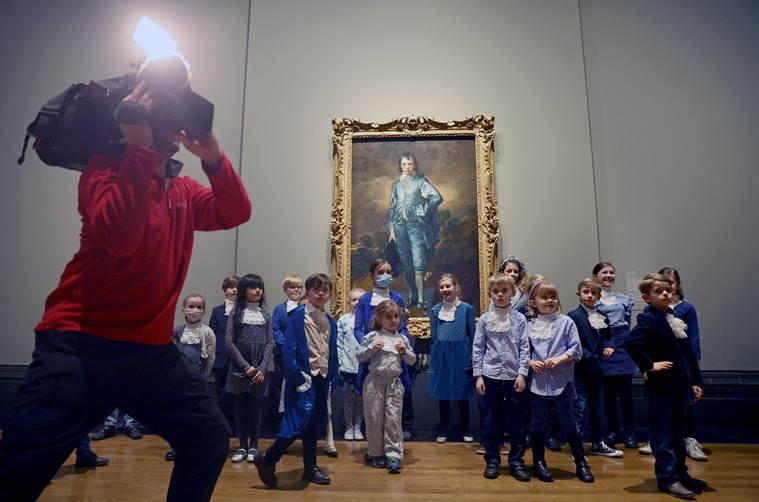 Thomas Gainsborough, The Blue Boy, Thomas Gainsborough The Blue Boy, Thomas Gainsborough exhibition,