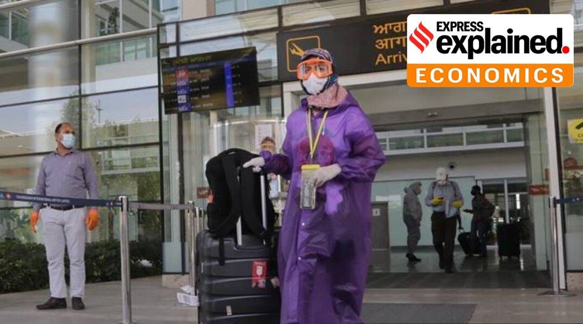 On January 8, the Ministry logged 2.41 lakh air passengers, down from 3.85 lakh recorded on December 26. This number fell further to 2.37 lakh on January 9. (File Photo)