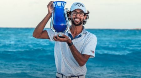 Indian origin golfer Akshay won The Bahamas Great Exuma Classic on the Korn Ferry Tour. (Twitter/@KornFerryTour)