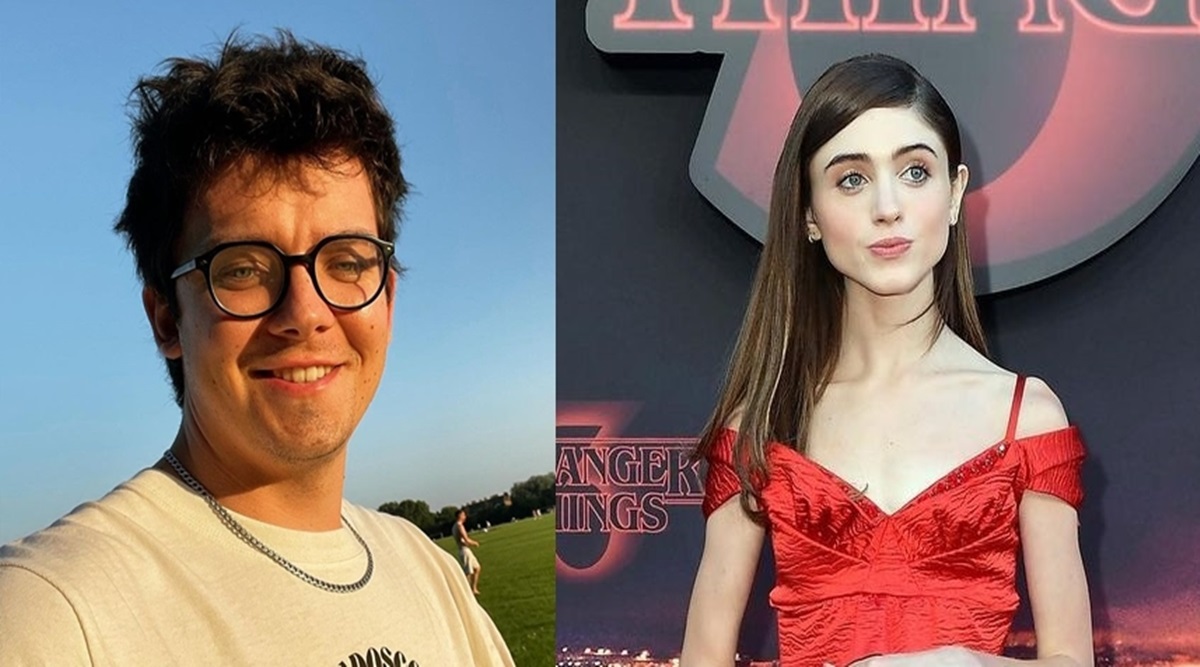 Asa Butterfield and Natalia Dyer