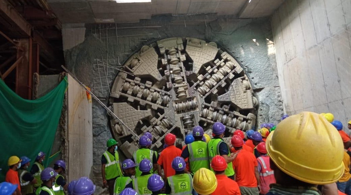 Bengaluru Metro Breakthrough for tunnelling machines at MG Road, Dairy