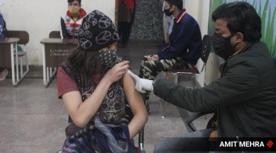 Delhi kids Covid vaccination drive