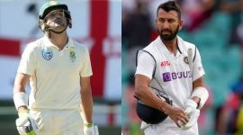 Dean Elgar and Cheteshwar Pujara