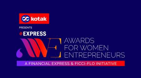 Women Entrepreneurs, Financial Express, institute ExpressAWE - Awards to Women Entrepreneurs, Indian economy, FICCI FLO and with Ernst & Young, ExpressAWE Newsmaker of the year, Nykaa founder and CEO Falguni Nayar, Business news, Indian express business news, Indian express, Indian express news, Current Affairs