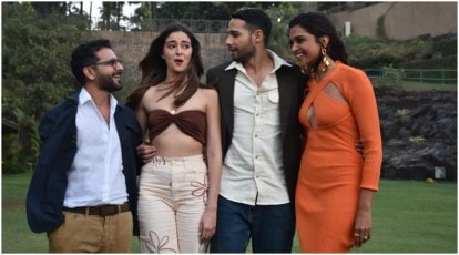 Deepika Xxnx - Gehraiyaan promotions: Siddhant Chaturvedi to the rescue as Ananya Panday  shivers on cold Mumbai evening | Bollywood News - The Indian Express