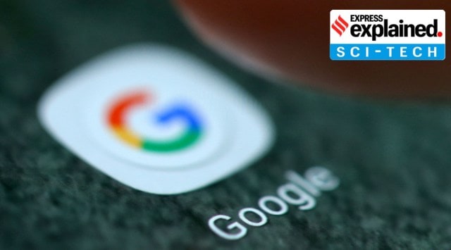 The Google app logo is seen on a smartphone in this picture illustration. (Reuters: Dado Ruvic)