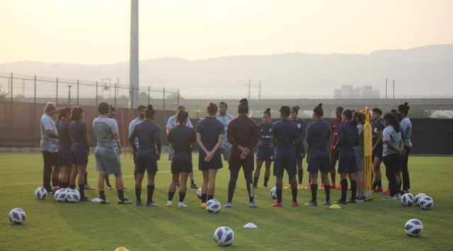 A day after the hosts were forced to withdraw from the tournament after they were unable to field a team for their group stage match against Chinese Taipei on Sunday, it is learnt that two more Indian players tested positive, taking the total number of infected players to 14.  (Twitter/Indian Football Team)