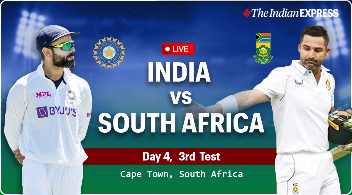 IND vs SA Live Cricket Score, 3rd Test Day 4 India vs South Africa Test Scorecard Live Updates, SA vs IND 3rd Test Match Live Match Score Ball by Ball Updates