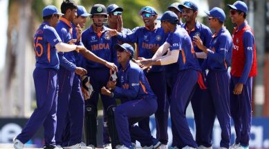 U 19 World Cup India Beat Bangladesh To Set Up Semi Final Clash With Australia Sports News The Indian Express