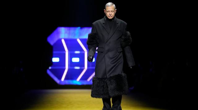 Jeff Goldblum, Jeff Goldblum Milan Fashion Week, Jeff Goldblum fashion photos