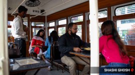 Kolkata tram restaurant