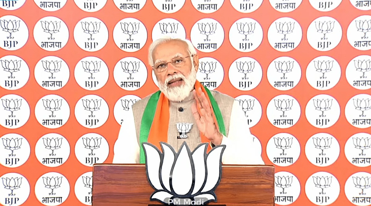 Pm Modi, Modi Gujarat visit, Prime Minister Narendra Modi, Ahmedabad news, PM to arrive in gujarat, BJP news, Indian Express