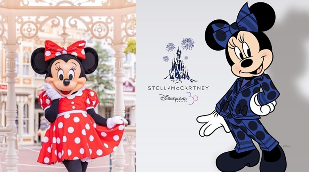 Minnie Mouse Disney Plus Size Fashion Summer Dresses Woman 2022