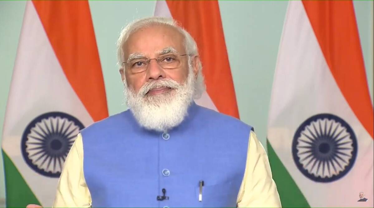 Addressing the party workers, Narendra Modi congratulated the people of the country on the occasion of National Voters' Day. (File)