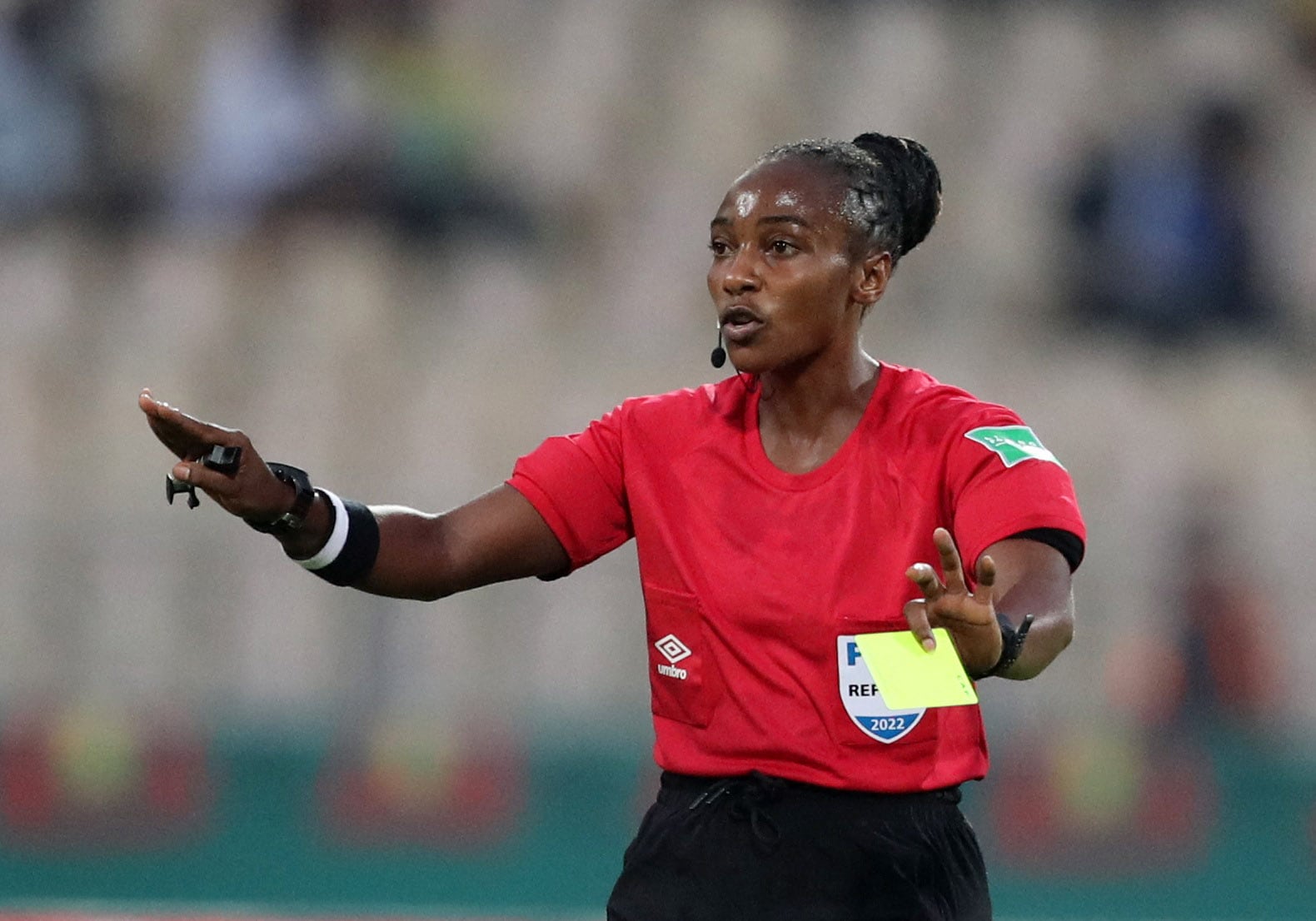 woman referee, female referee, AFCON, soccer, Africa, women in sports, indian express
