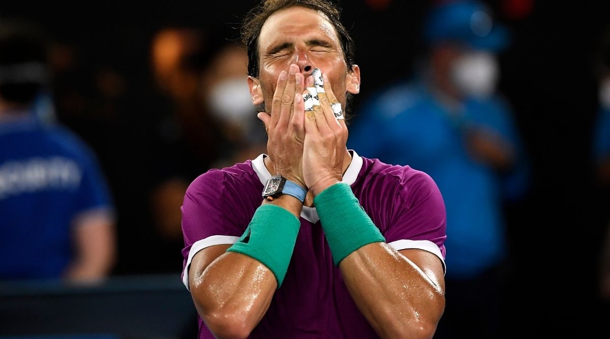 WATCH Rafael Nadal breaks down after reaching Australian Open final Tennis News