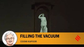 Opinion 3 Mahatma Gandhi, Morarji Desai, Janata Party, Rajpath, Netaji Bose’s statue, Coomi kapoor writes, Parliament, Haridwar, Hindutva, President Ramnath Kovind, Indian Foreign Service, BJP, Narendra Modi, Nirmala Sitharaman, Shiv Sena, Shivpal Yadav, Akhilesh Yadav, SP, Uttar Pradesh elections, assembly elections, BSF, CRPF, CISF, ITB, SSB, Republic Day parade, indian express