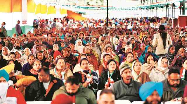 Demanding that all administrative works be done in Punjabi and all the provisions of the Punjab Official Languages Act, 1967 be notified, a group of writers and activists have written to the political parties and candidates in fray for February 20 polls to include the issues in their manifestos.. (Express photo by Gurmeet Singh)