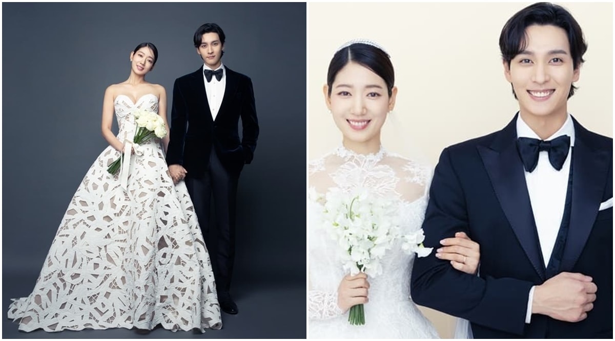 Park Shin Hye And Choi Tae Joon Tie The Knot In A Private Ceremony Share Photos From Dreamy Wedding Entertainment News The Indian Express