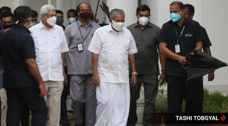 Kerala CM Pinarayi Vijayan. (Express Photo by Tashi Tobgyal)