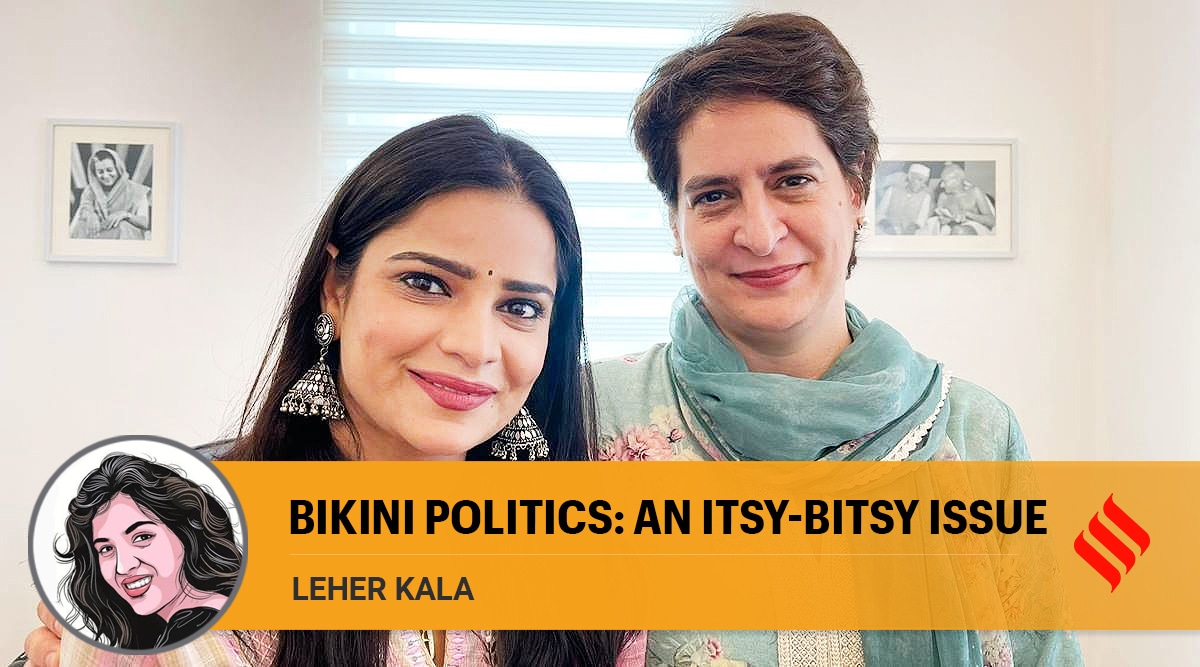 Bikini politics An itsy bitsy issue The Indian Express