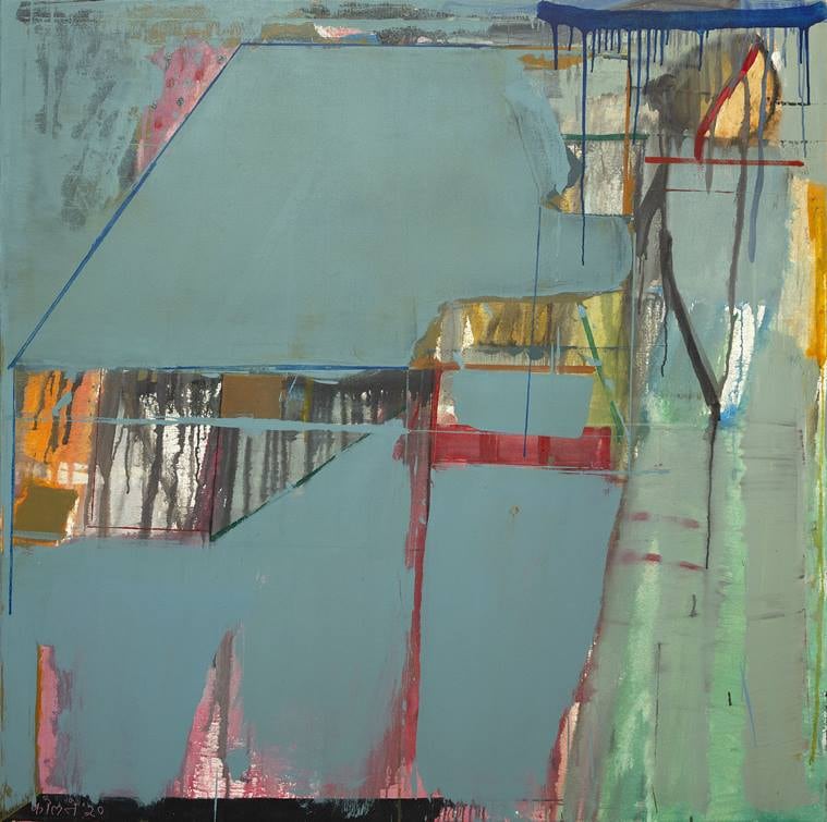 Prabhakar Kolte, Prabhakar Kolte abstract art, Prabhakar Kolte artworks