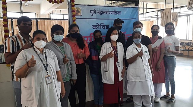 Teenagers eager to get Covid vaccination at Pune's Kamala Nehru ...