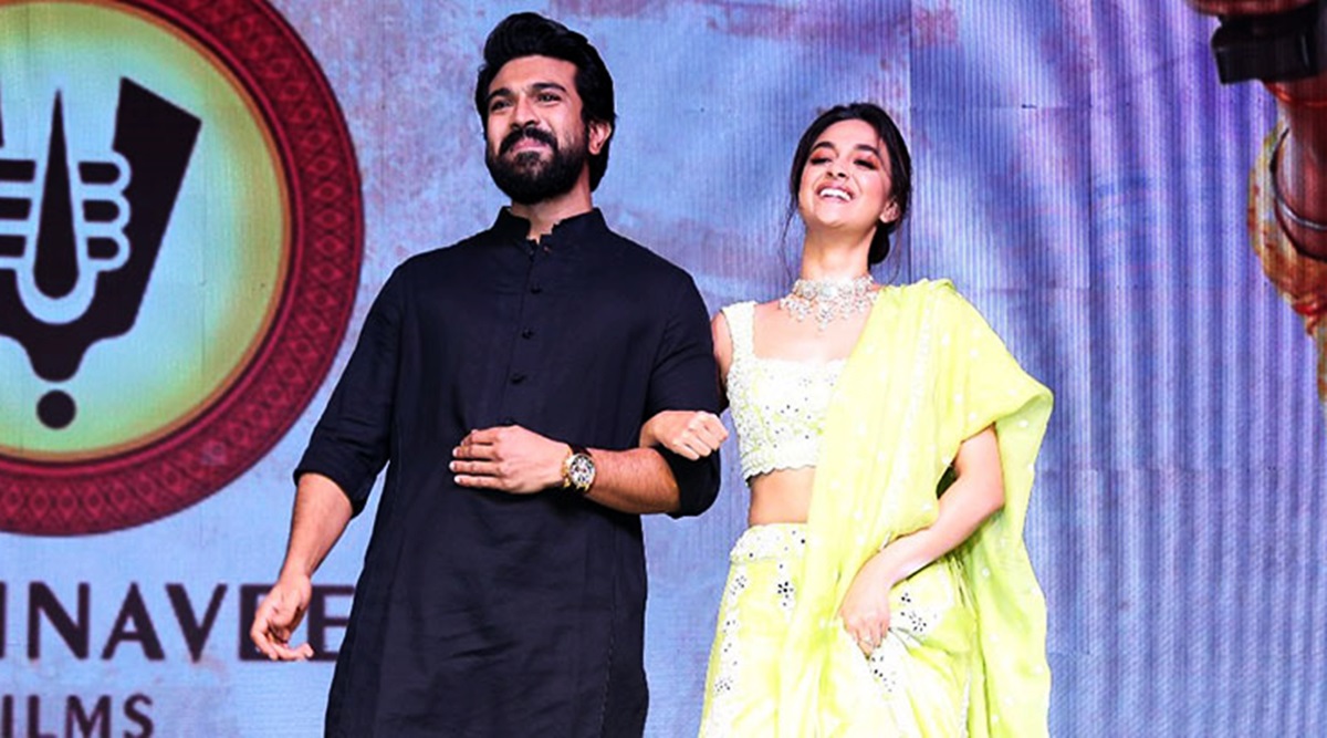 1200px x 667px - Ram Charan says he has been a fan of Keerthy Suresh since Mahanati, dances  with her to Naatu Naatu. Watch | Entertainment News,The Indian Express