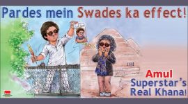 Amul SRK topical, shah rukh khan, shah rukh khan egyptian fan, ashwini deshpande, Indian Express