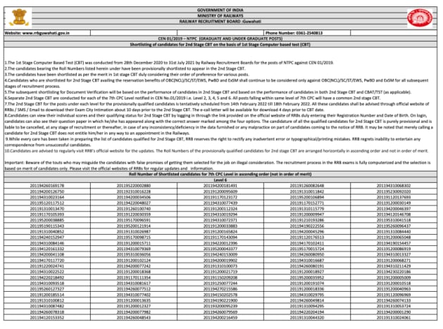 RRB NTPC CBT-1 result 2019 declared: Websites to check score | Jobs ...