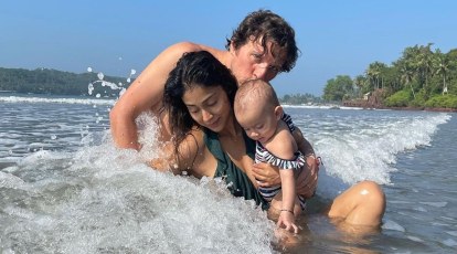 414px x 230px - Shriya Saran shares adorable photos and videos of daughter Radha on her  first birthday: 'She has our heart permanently' | Entertainment News,The  Indian Express