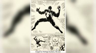 Spider-Man comic, Spider-man comic auction, SpiderMan comic page