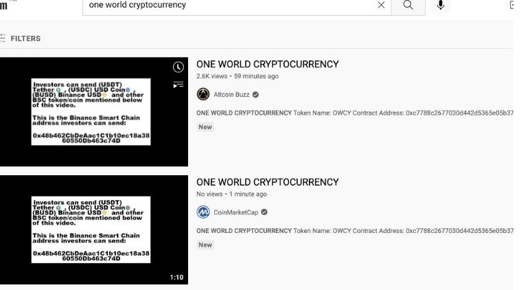 Las cuentas de YouTube de los creadores de criptomonedas y los intercambios indios son víctimas de un intento de estafa