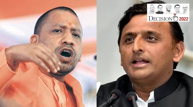 Uttar Pradesh Chief Minister Yogi Adityanath and SP president Akhilesh Yadav.