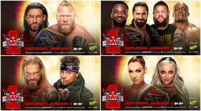 WWE Day 1 2022: Date and Time in India, TV Channels, Live Streaming, IST