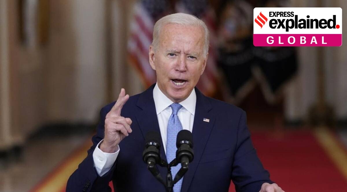 US President Joe Biden addresses the press on Thursday. He warned that 'Russia will pay a heavy price' if it chooses to invade Ukraine. (AP Photo)