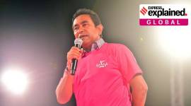 India out campaign, 'India Out' protests, India-Maldives relations, Maldives president, Maldives political parties, Abdulla Yameen Abdul Gayyoom, world news, express explained
