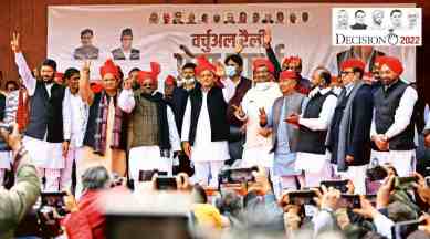 Uttar Pradesh Assembly, Uttar Pradesh Assembly elections 2022, Samajwadi Party, Swami Prasad Maurya and Dharam Singh Saini, Yogi Adityanath, Election news, Indian Express, India news, current affairs, Indian Express News Service, Express News Service, Express News, Indian Express India News