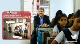 anand mahindra, national youth day, anand mahindra backbencher, backbencher meme,, viral news, indian express