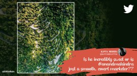 Anand Mahindra shares Kolli hills road photo, Kolli hills hair pin turns, SUV Thar, Indian Express