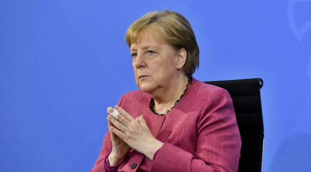 Former German Chancellor Angela Merkel. (File photo/AP)