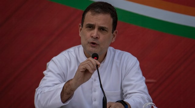 Congress party leader Rahul Gandhi (AP)