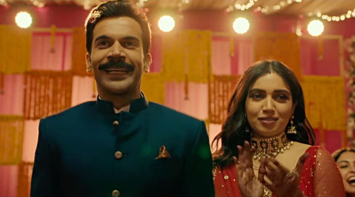 Canción principal de Badhaai Do: Rajkummar Rao, Bhumi Pednekar se sueltan en esta canción de boda