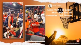 NBA, fan gets sneaker, Miami heat, jalen green