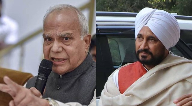 Charanjit Singh Channi, Channi, Banwarilal Purohit, punjab cm, punjab governor, contractual employees, Chandigarh news, Chandigarh, Indian express, Indian express news, Punjab news